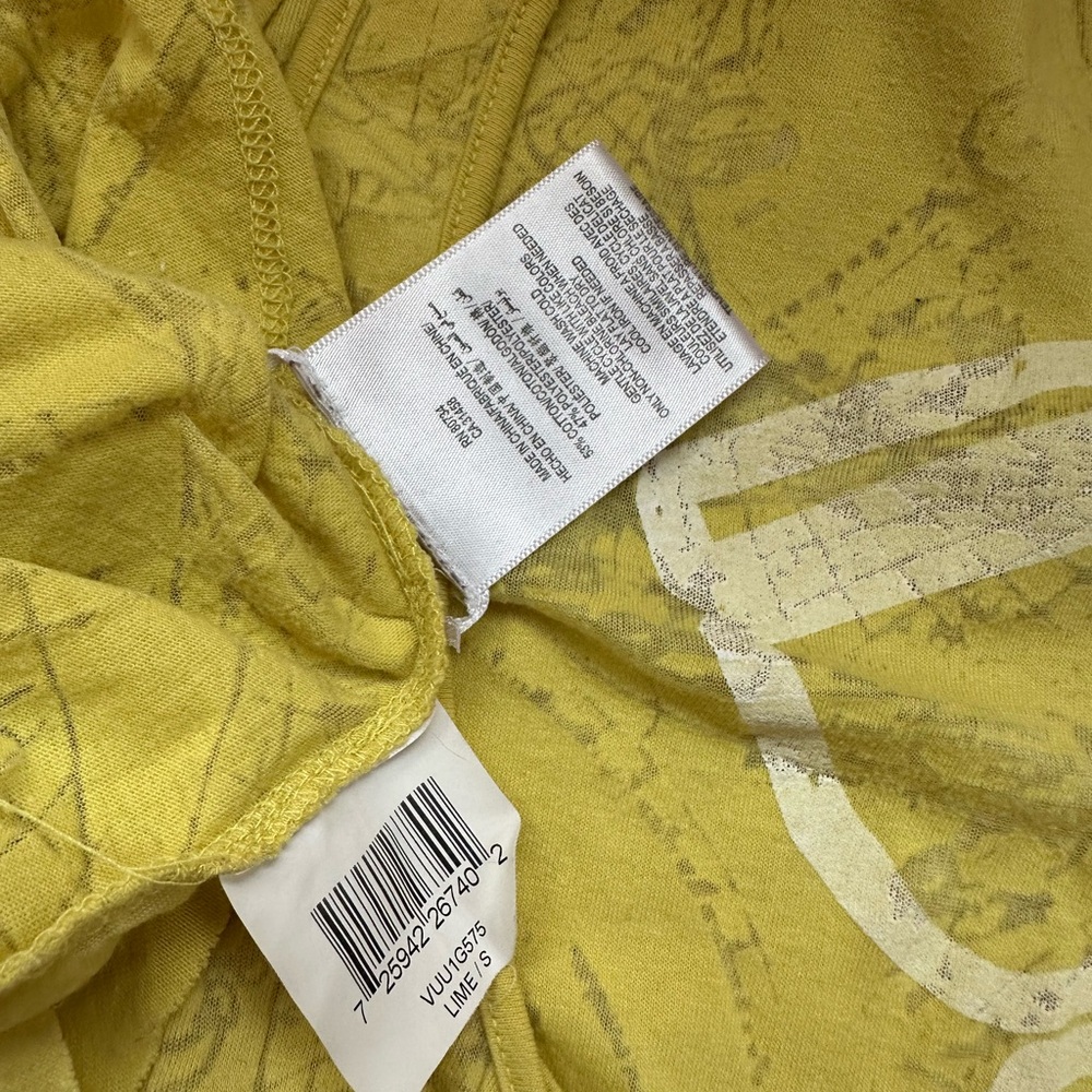 BCBGMaxAzria Yellow Racerback Tank S - Picture 5 of 6